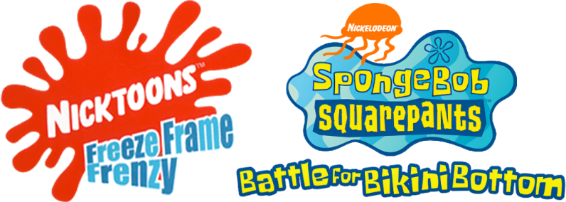2 Games in 1 Double Pack: SpongeBob SquarePants - Battle for Bikini Bottom / Nicktoons: Freeze Frame Frenzy