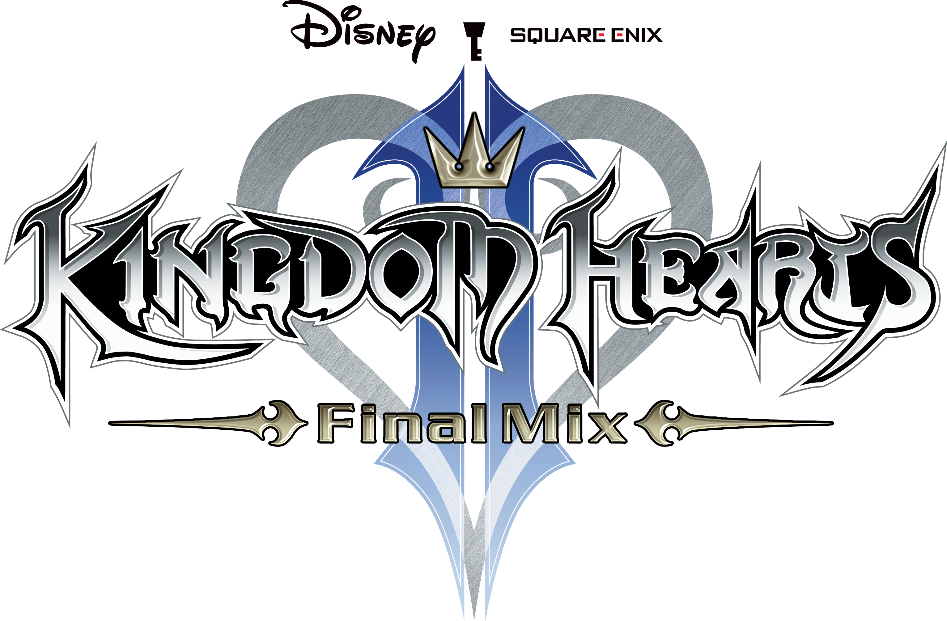 Logo for Kingdom Hearts II Final Mix by Meepmeep189, image size:3064x2010