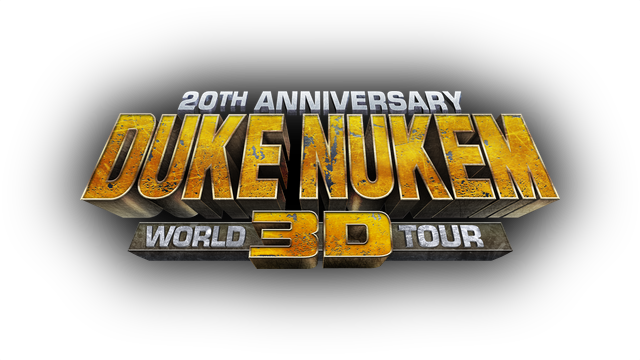 Duke Nukem 3D: 20th Anniversary World Tour logo