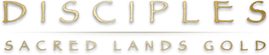 Disciples: Sacred Lands logo