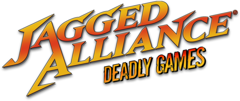 Jagged Alliance: Deadly Games logo