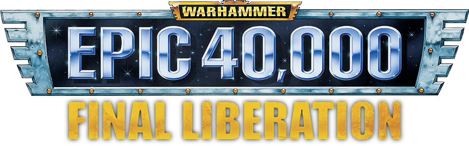 Final Liberation: Warhammer Epic 40,000 logo