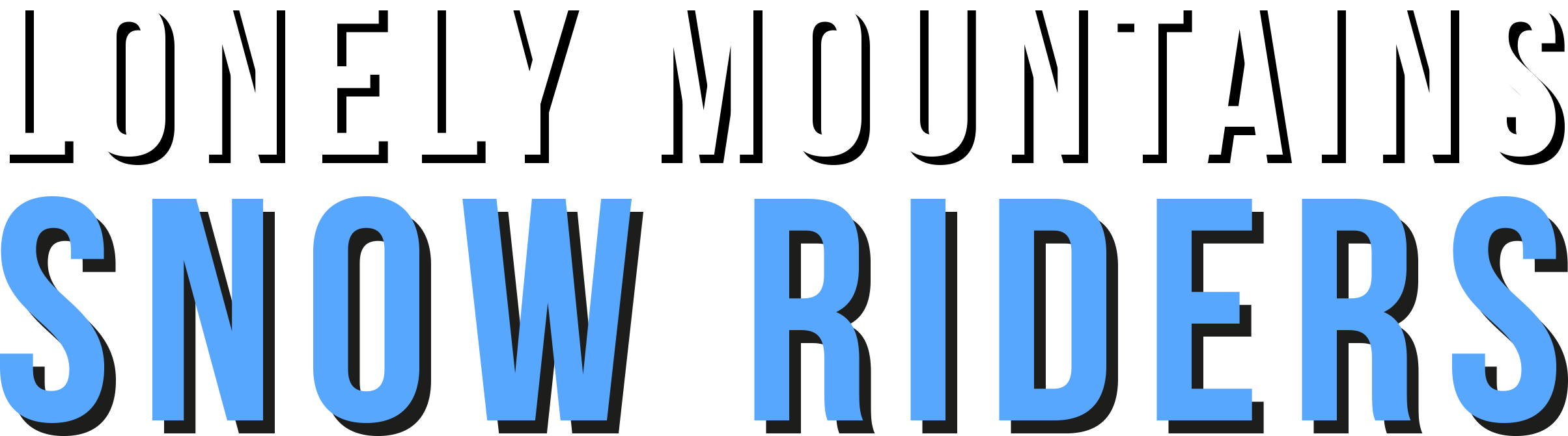 Lonely Mountains: Snow Riders logo