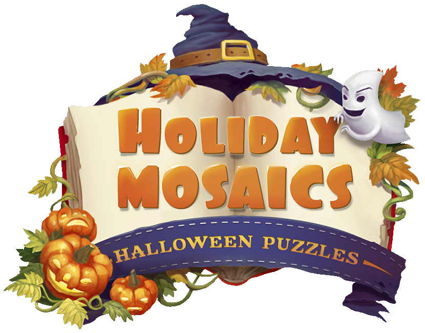 Holiday Mosaics: Halloween Puzzles
