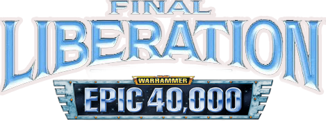 Final Liberation: Warhammer Epic 40,000 logo