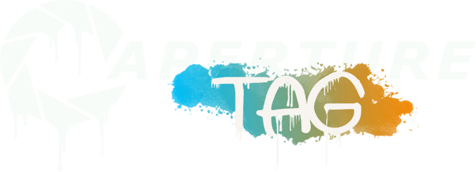 Aperture Tag: The Paint Gun Testing Initiative logo