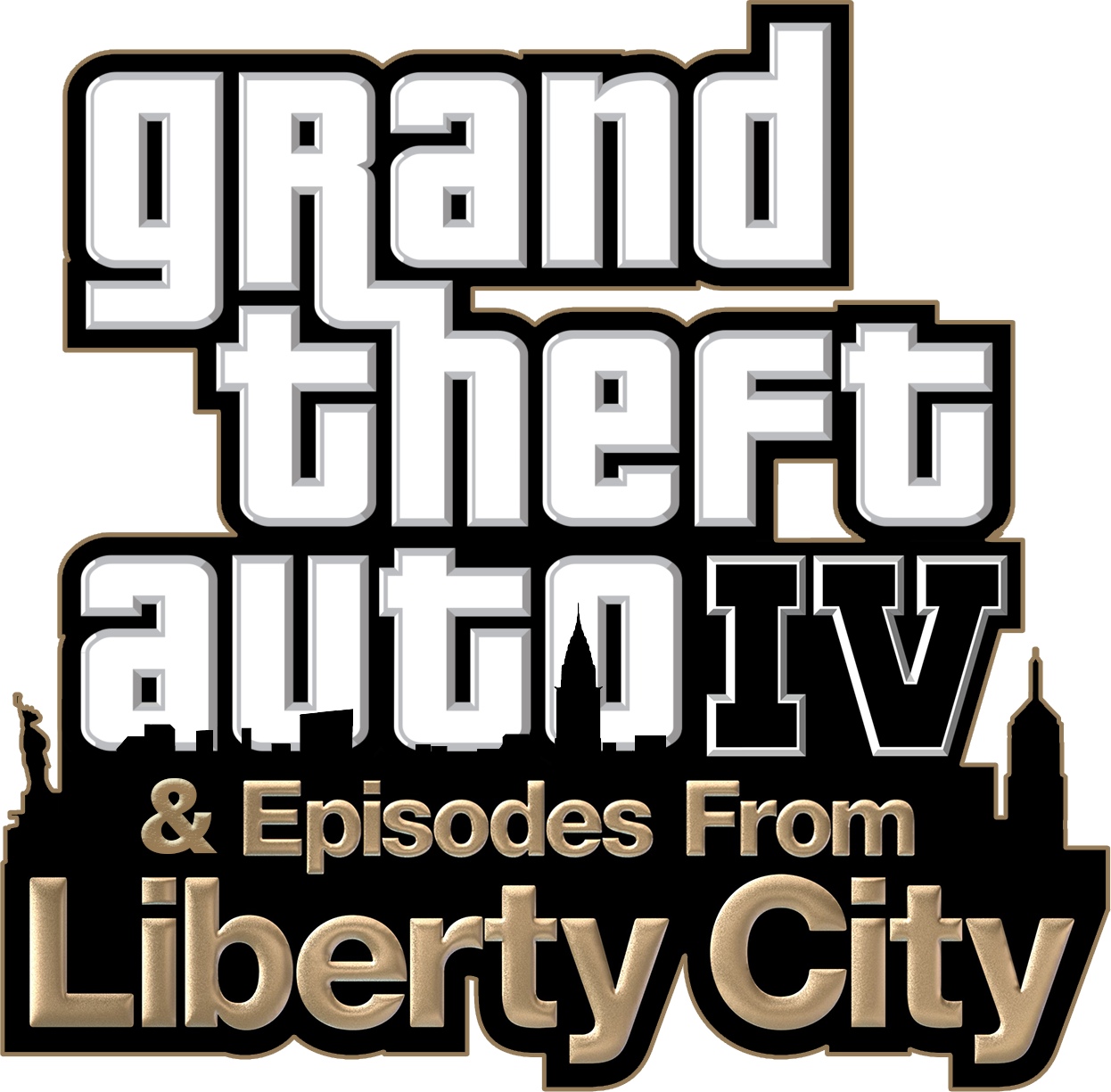 Grand Theft Auto IV (GTA 4) traditional cover art, logo, banner, and  thumbnail : r/steamgrid