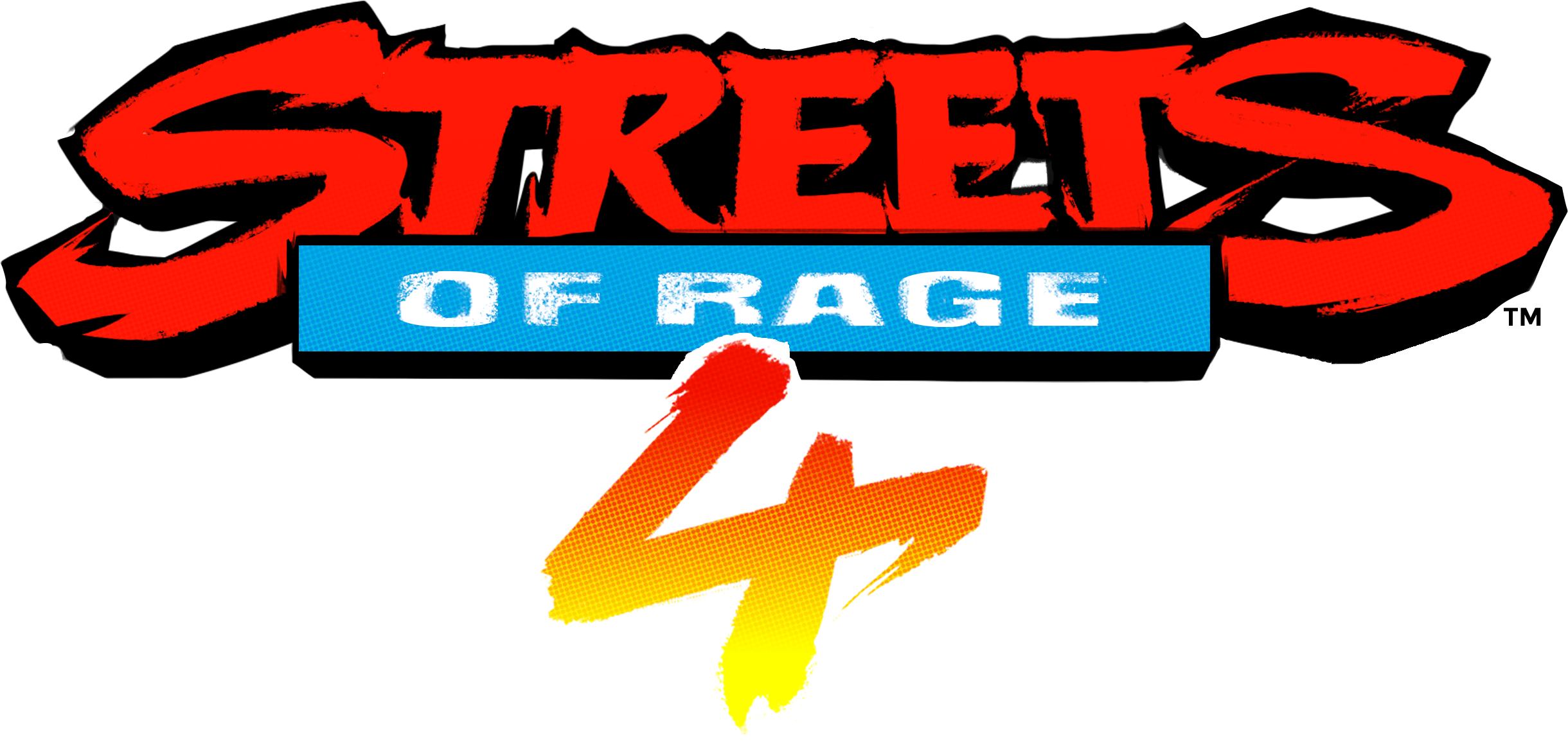 Streets of Rage 4 logo