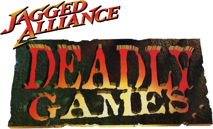 Jagged Alliance: Deadly Games logo