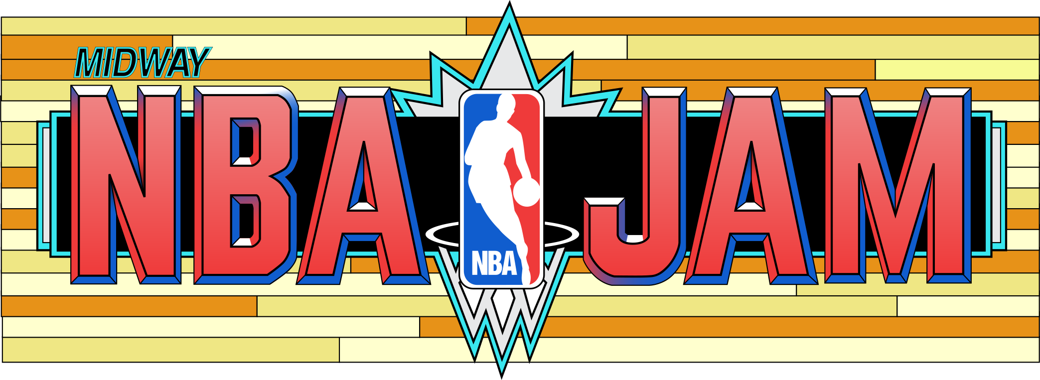 Logo for NBA Jam by ariesps80