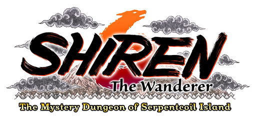 Logo for Shiren the Wanderer: The Mystery Dungeon of Serpentcoil Island ...