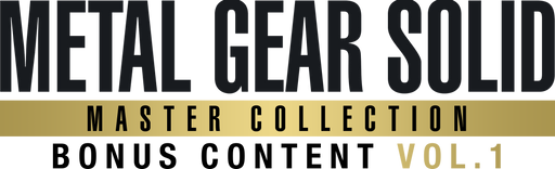 Logo for Metal Gear Solid: Master Collection Vol.1 - Bonus Content by ...