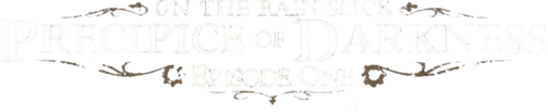 Logo For On The Rain-slick Precipice Of Darkness, Episode One By Kimaro 