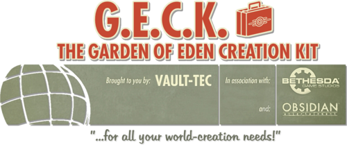 GECK - New Vegas Edition - SteamGridDB