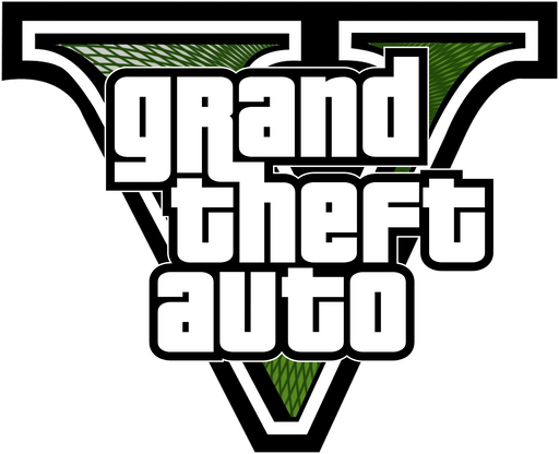 Grand Theft Auto V Game Icon, GTA 5_2, green five logo, png | PNGEgg