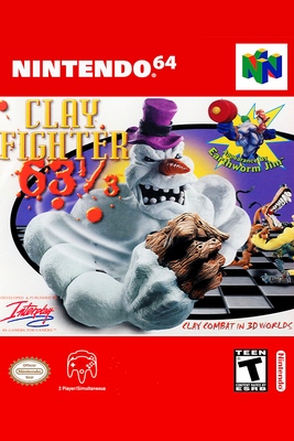 Clay Fighter 63 1/3 for Nintendo 64