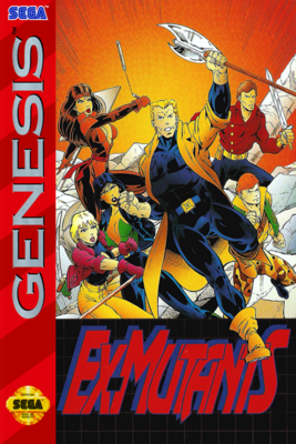 Ex-Mutants for Sega Genesis