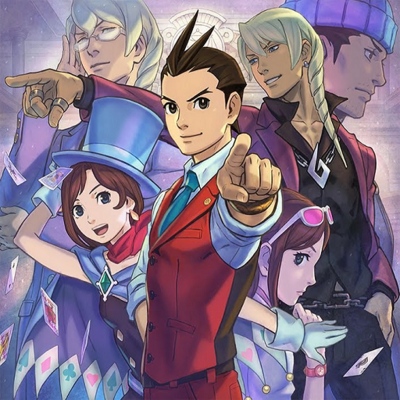 Official Ace Attorney four characters heroes. - SteamGridDB