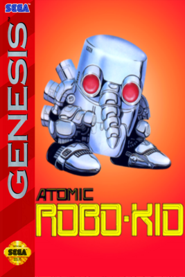 Sega Genesis Atomic Robo store Kid Complete