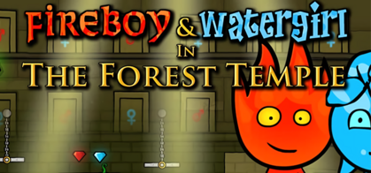 Fireboy and Watergirl: In the Forest Temple • Flash Game