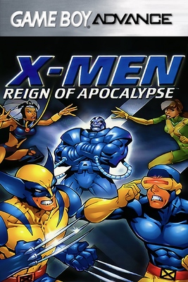 XMen Reign of Apocalypse X Men Nintendo Gameboy Advance