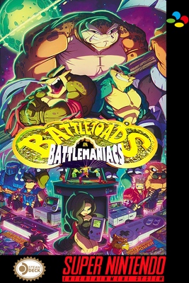Battletoads in Battlemaniacs for Super Nintendo