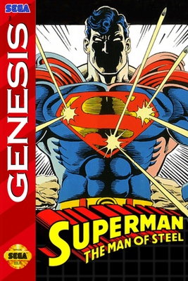 Superman Man Of Steel for Sega Genesis