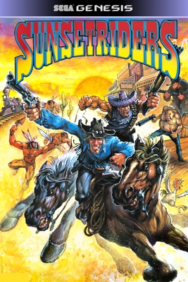 ★サマーセール★Sunset Riders【中古・Genesis北米版】 ☆サマーセール☆Sunset Riders【中古・Genesis北米版】 ☆サマー