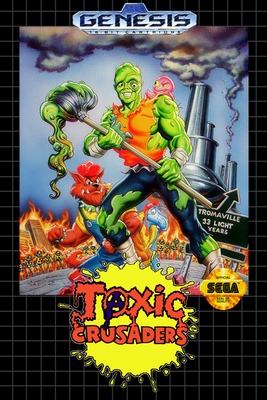Toxic Crusaders for Sega Genesis
