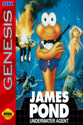 James Pond: Underwater Agent for Sega Genesis