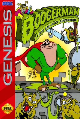 Boogerman: A Pick and Flick Adventure for Sega Genesis