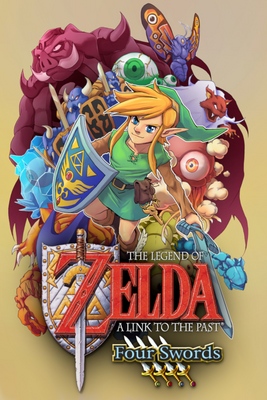 Legend of Zelda: A Link to the Past Four Swords Game Boy Advance Authentic Saves 45496731823