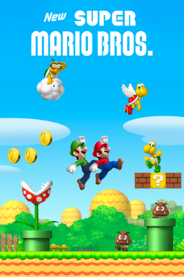 Grid for New Super Mario Bros. by Theoran - SteamGridDB