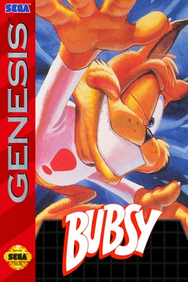 Bubsy in: Claws Encounters of the Furred Kind for Sega Genesis