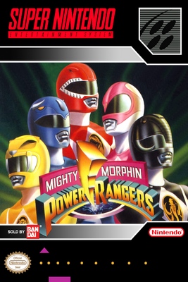 Mighty Morphin Power Rangers for Super Nintendo