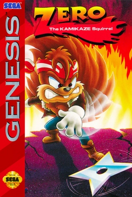 Zero the Kamikaze Squirrel for Sega Genesis