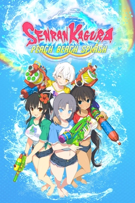 Steam Game Covers: SENRAN KAGURA Peach Beach Splash Box Art