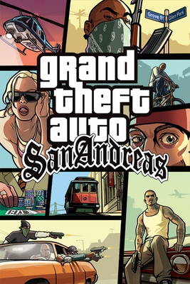 Steam Game Covers: Grand Theft Auto: San Andreas Box Art