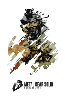 L GEAR SOLID: PORTABLE OPS ポスター Seen this poster on the inside of my 