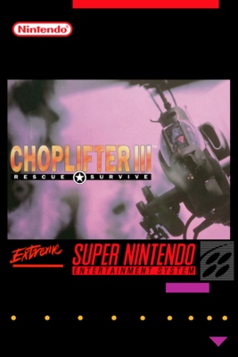 Choplifter III: Rescue Survive for Super Nintendo