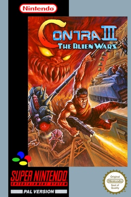 Няшкин Contra 3: The Alien Wars (1992)