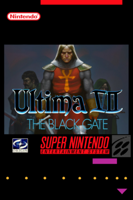 Ultima: The Black Gate for Super Nintendo